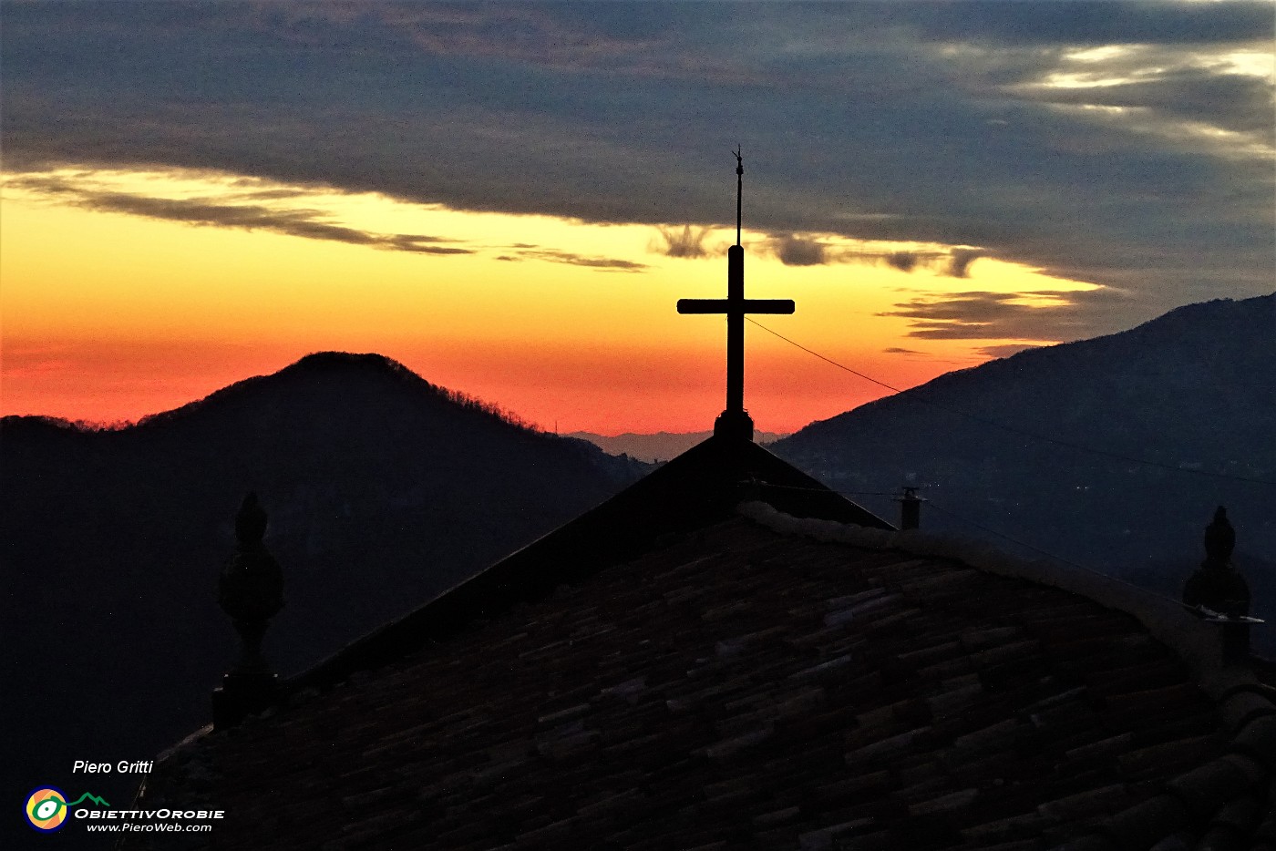 97 Bellissima escursione finita con spettacolare tramonto.JPG